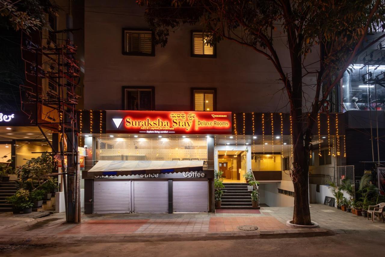 Suraksha Stay Brookfield Hotel Bangalore Exteriör bild