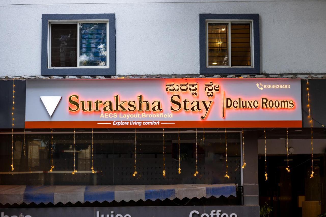 Suraksha Stay Brookfield Hotel Bangalore Exteriör bild