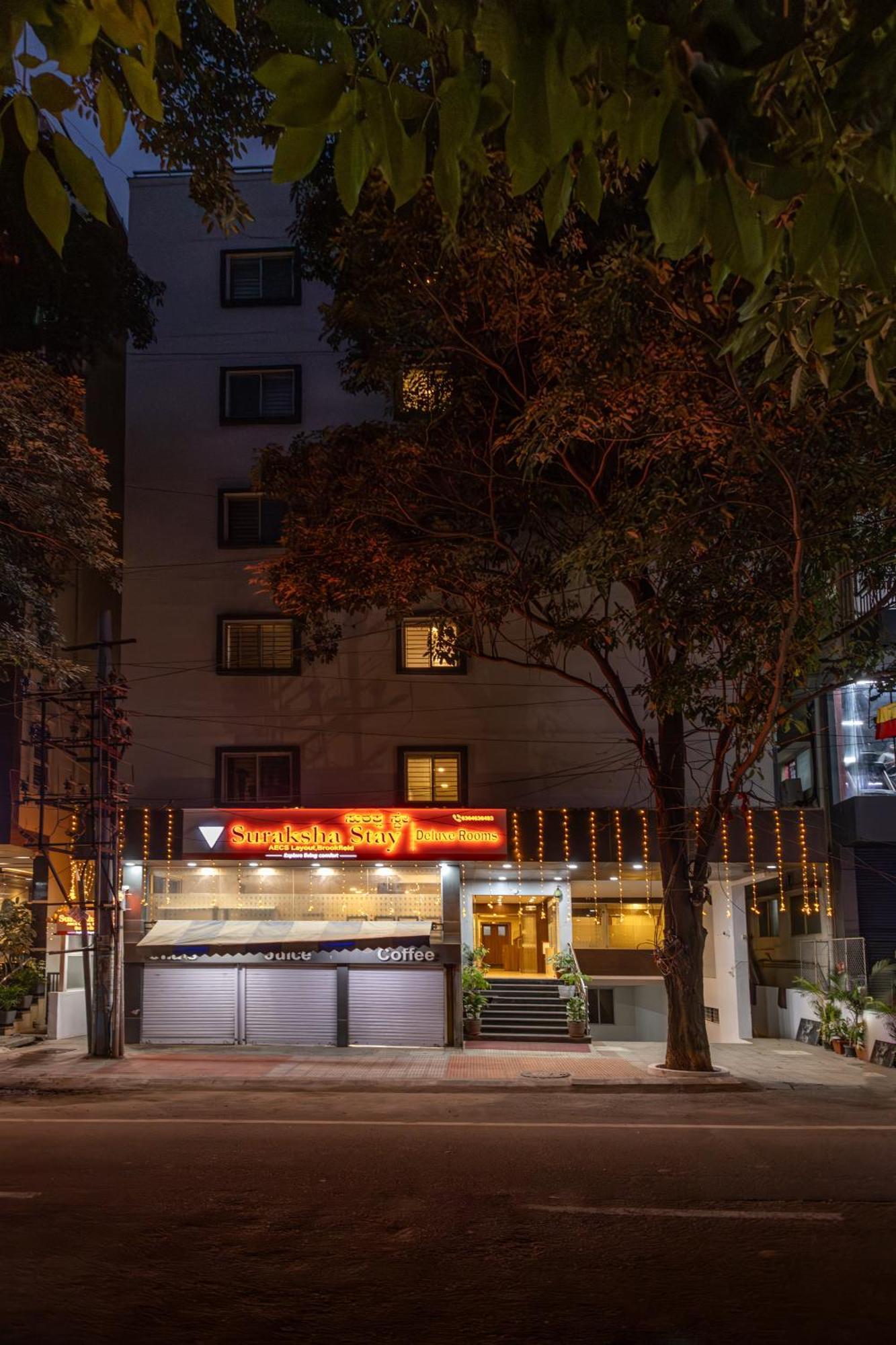 Suraksha Stay Brookfield Hotel Bangalore Exteriör bild